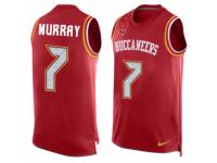 Men Nike Tampa Bay Buccaneers #7 Patrick Murray Red Player Name & Number Tank Top NFL Jersey