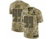 Men Nike Tampa Bay Buccaneers #99 Warren Sapp Limited Camo 2018 Salute to Service NFL Jersey