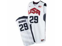 Men Nike Team USA #29 Paul George Swingman White 2012 Olympics Basketball Jersey