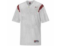 Men Nike USC Trojans Blank White Authentic NCAA Jersey