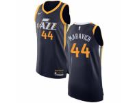 Men Nike Utah Jazz #44 Pete Maravich Navy Blue Road NBA Jersey - Icon Edition