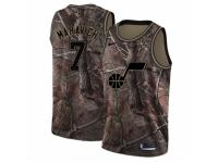 Men Nike Utah Jazz #7 Pete Maravich Swingman Camo Realtree Collection NBA Jersey