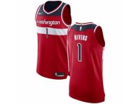 Men Nike Washington Wizards #1 Austin Rivers Red NBA Jersey - Icon Edition