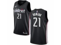 Men Nike Washington Wizards #21 Dwight Howard  Black NBA Jersey - City Edition