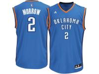 Men Oklahoma City Thunder Anthony Morrow adidas Light Blue Replica Jersey
