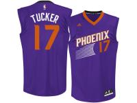 Men Phoenix Suns P.J. Tucker adidas Purple Replica Road Jersey