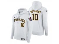 Men Pittsburgh Pirates Bryan Reynolds Nike White Home Hoodie