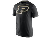 Men Purdue Boilermakers Nike Travel Dri-FIT T-Shirt - Black
