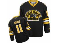 Men Reebok Boston Bruins #11 Jimmy Hayes Premier Black Third NHL Jersey