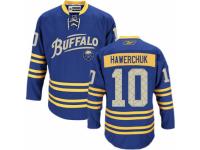 Men Reebok Buffalo Sabres #10 Dale Hawerchuk Premier Royal Blue Third NHL Jersey