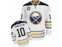 Men Reebok Buffalo Sabres #10 Dale Hawerchuk Premier White Away NHL Jersey