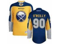 Men Reebok Buffalo Sabres #90 Ryan O'Reilly Premier Gold New Third NHL Jersey