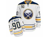 Men Reebok Buffalo Sabres #90 Ryan O'Reilly Premier White Away NHL Jersey