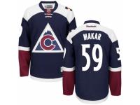 Men Reebok Colorado Avalanche 59 Cale Makar Authentic Blue Third NHL Jersey