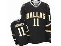 Men Reebok Dallas Stars #11 Mike Gartner Premier Black NHL Jersey
