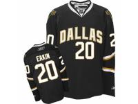 Men Reebok Dallas Stars #20 Cody Eakin Premier Black NHL Jersey