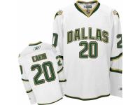 Men Reebok Dallas Stars #20 Cody Eakin Premier White Third NHL Jersey