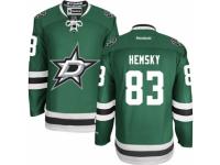 Men Reebok Dallas Stars #83 Ales Hemsky Premier Green Home NHL Jersey