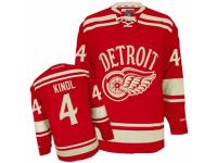 Men Reebok Detroit Red Wings #4 Jakub Kindl Premier Red 2014 Winter Classic NHL Jersey