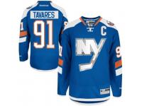 Men Reebok New York Islanders #91 John Tavares Premier Royal Blue 2014 Stadium Series NHL Jersey