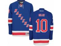 Men Reebok New York Rangers #10 J.T. Miller Premier Royal Blue Home NHL Jersey