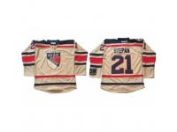 Men Reebok New York Rangers #21 Derek Stepan Premier Cream 2012 Winter Classic NHL Jersey