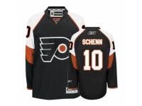 Men Reebok Philadelphia Flyers #10 Brayden Schenn Premier Black Third NHL Jersey