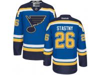 Men Reebok St. Louis Blues #26 Paul Stastny Premier Royal Blue Home NHL Jersey