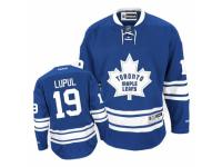 Men Reebok Toronto Maple Leafs #19 Joffrey Lupul Premier Royal Blue New Third NHL Jersey