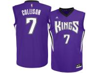 Men Sacramento Kings Darren Collison adidas Purple Replica Road Jersey
