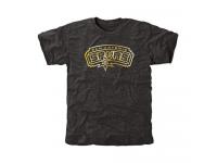 Men San Antonio Spurs Gold Collection Tri-Blend T-Shirt Black