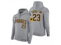 Men San Diego Padres Fernando Tatis Jr. Nike Gray Road Hoodie