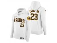 Men San Diego Padres Fernando Tatis Jr. Nike White Home Hoodie