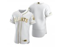 Men San Francisco Giants Nike White Golden Edition Jersey