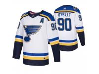 Men St. Louis Blues #90 Ryan O'Reilly White 2020 NHL All-Star Away Jersey