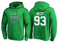 Men Tampa Bay Buccaneers Gerald McCoy #93 St. Patrick Day Emerald Isle Hoodie