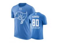 Men Tampa Bay Buccaneers O.J. Howard #80 Powder Blue Father Day Gift With Message T-Shirt