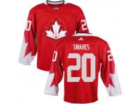 Men Team Canada #20 John Tavares 2016 World Cup of Hockey Red Jerseys