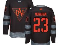 Men Team North America #23 Sean Monahan 2016 World Cup of Hockey Black Adidas Jerseys