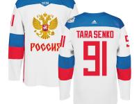 Men Team Russia #91 Vladimir Tarasenko 2016 World Cup of Hockey Red Adidas Jerseys
