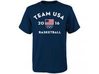 Men Team USA Basketball Very Official National Governing Body T-Shirt Navy