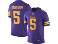 Men Teddy Bridgewater Minnesota Vikings Nike Color Rush Limited Jersey - Purple