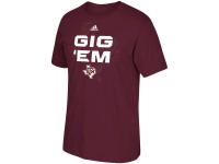 Men Texas A&M Aggies adidas Sideline Glory T-Shirt - Maroon