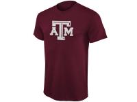 Men Texas A&M Aggies Majestic Football Icon T-Shirt T-Shirt C Maroon