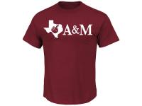 Men Texas A&M Aggies Majestic Local T-Shirt - Maroon