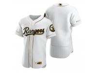 Men Texas Rangers Nike White Golden Edition Jersey