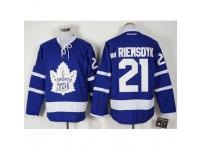 Men Toronto Maple Leafs #21 James Van Riemsdyk Blue New Stitched NHL Jersey