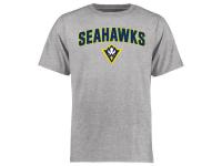 Men UNC Wilmington Seahawks Proud Mascot T-Shirt - Ash