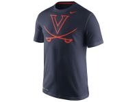 Men Virginia Cavaliers Nike Performance Travel T-Shirt - Navy