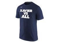 Men Xavier Musketeers Nike Selection Sunday All T-Shirt - Navy